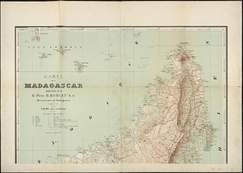 Carte de Madagascar , [tiers nord]