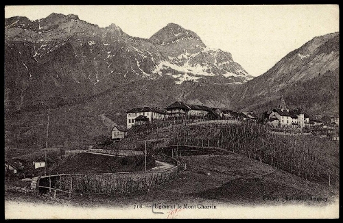Ugine et le Mont Charvin