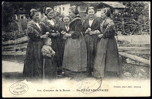 Costumes de la Savoie. Ste Foy-Tarentaise