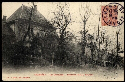 Chambéry. Les Charmettes