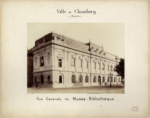 Vue générale du Musée-bibliothèque
