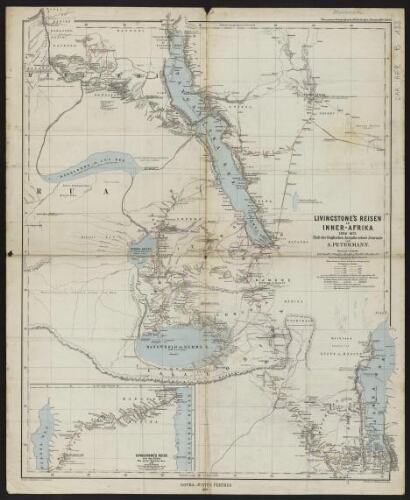 Livingstone's Reisen in Inner-Afrika 1866-1873, nach der Englischen Ausgabe seiner Journale