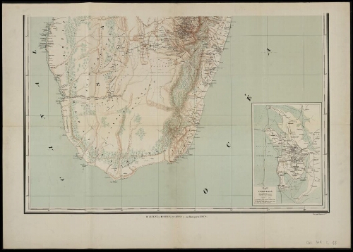 [Carte de Madagascar], [tiers sud]