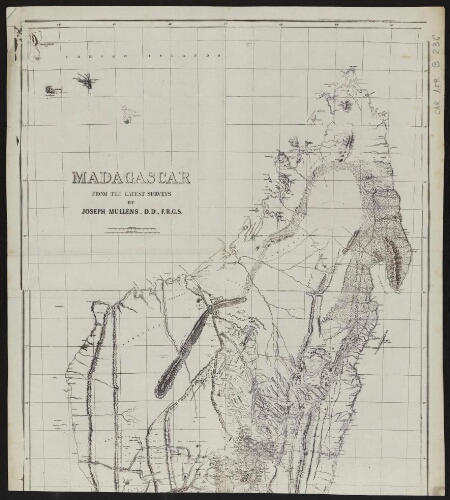 Madagascar from the latest surveys : [moitié nord]