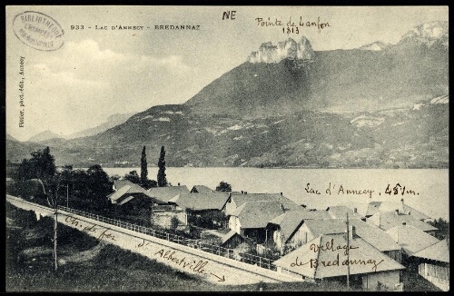 Lac d'Annecy. Bredannaz