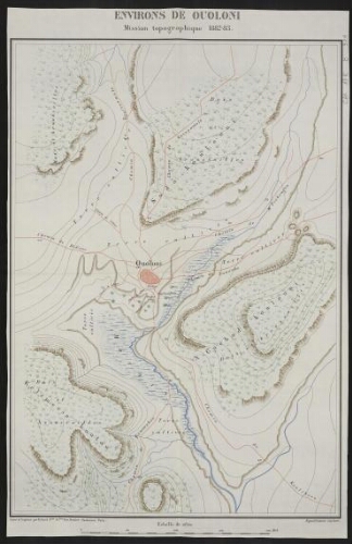 Environs de Ouoloni. Mission topographique 1882-83