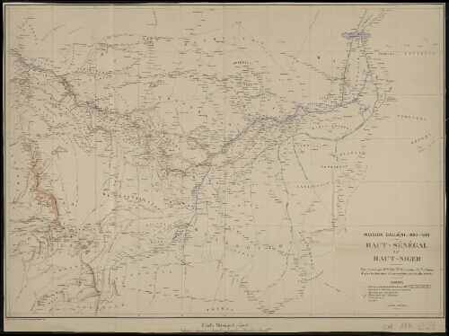 Mission Gallieni 1880-1881. Haut-Sénégal et Haut-Niger