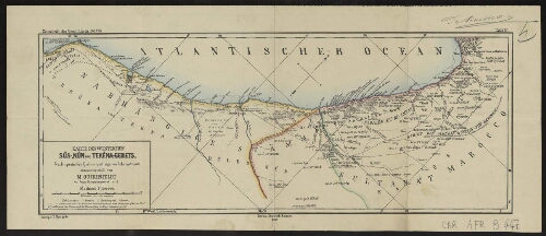 Karte des westlichen Sûs-,Nûn und Tekena-Gebiets