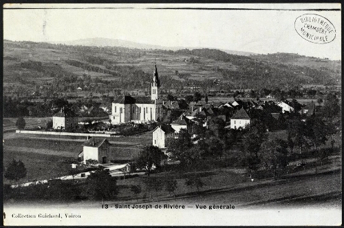 Saint-Joseph-de-Rivière. Vue générale