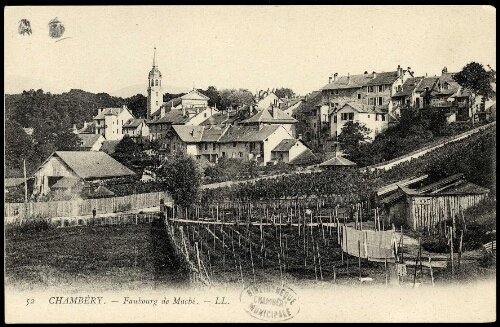 Chambéry. Faubourg de Maché.