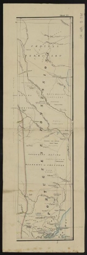 Sheet 2a [Carte du sud-ouest du Mozambique]