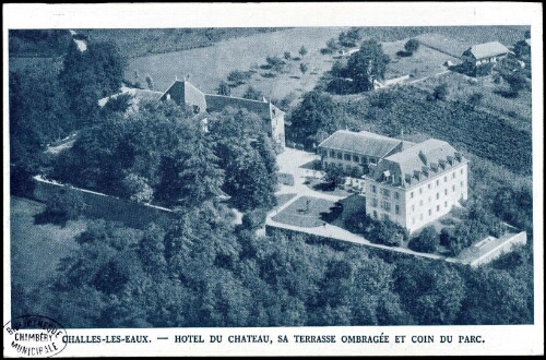Challes-les-Eaux. Hôtel du château