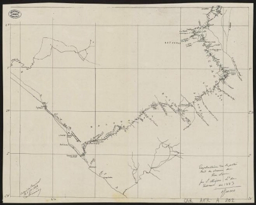 Exploration de la partie nord du bassin du Kouilou par L. Mizon Lt de vaisseau en 1883