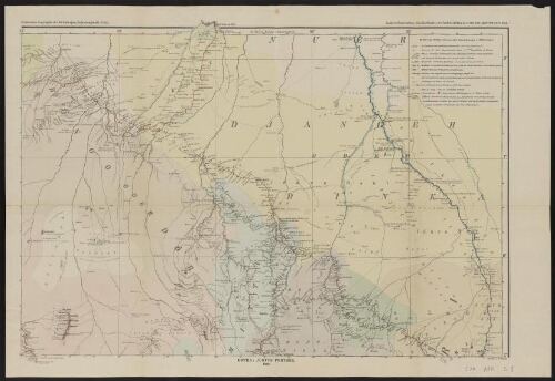 Vierblattkarte von Central-Afrika in 1:750 000, Sektion II, N.O. Blatt