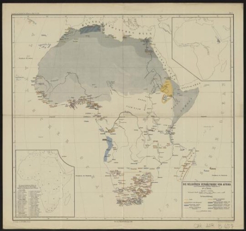 Die religiösen verhältnisse von Afrika