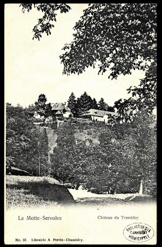 La Motte-Servolex. Château du Trembley