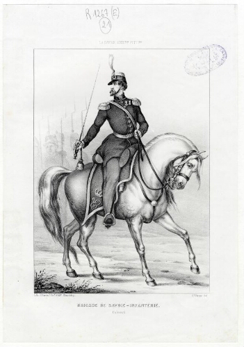 Brigade de Savoie-Infanterie, colonel