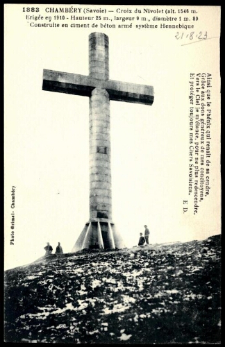 Croix du Nivolet, alt. 1546 m