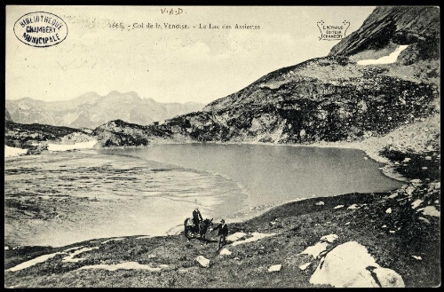 Col de la Vanoise. Le lac des Assiettes