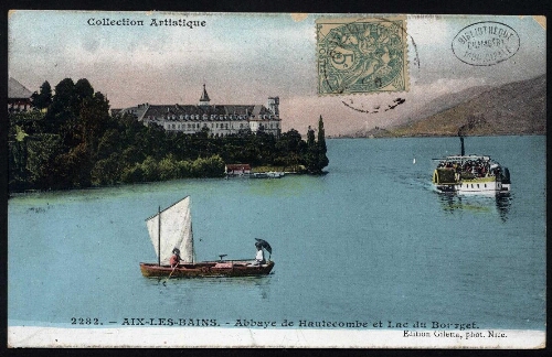 Aix-les-Bains. Abbaye de Hautecombe et lac du Bourget
