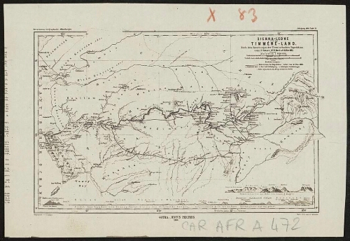 Sierra-Leone und das Timmene-Land, nach den Forschungen der Verminckschen Expedition unter E. Vohsen, Dr. W. Hart u. E. Keller 1882