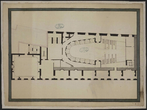 [Plan du Théâtre de Chambéry]