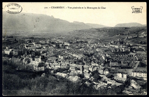 Chambéry. La Montagne du Chat