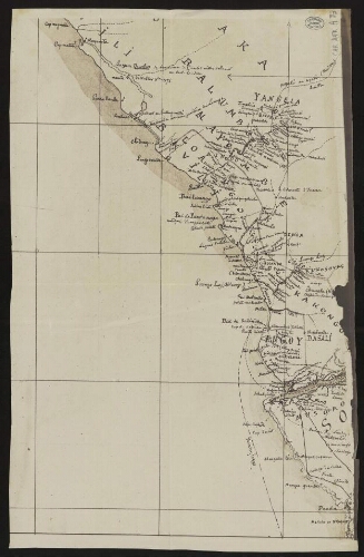 [Carte de la côte du Congo entre le cap Mayumba et Mucula]