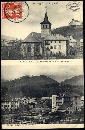 La Rochette, Savoie. Vue générale