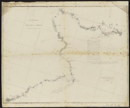 Itinéraire de Merrakech à Meknas, 15 juin-22 septembre 1891