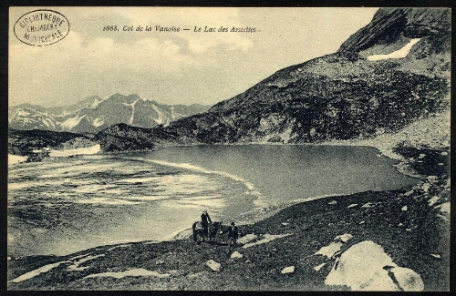 Col de la Vanoise. Le lac des Assiettes
