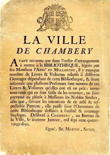 La Ville de Chambéry