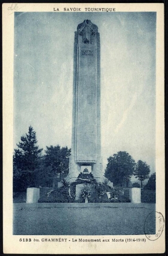 Chambéry. Le Monument aux Morts, 1914-1918