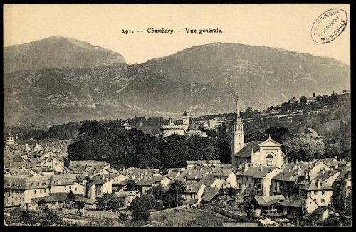 Chambéry. Vue générale