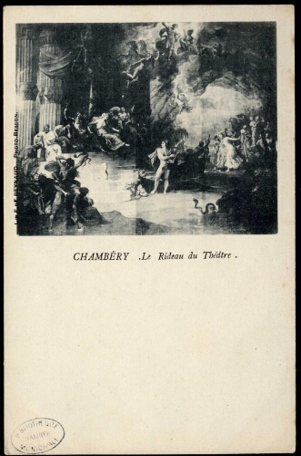Chambéry. Le rideau du théâtre