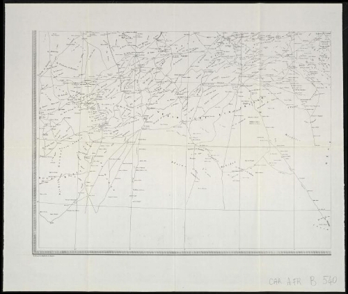 [Carte de l'algérie dressée au dépôt de la guerre, quart sud-ouest]
