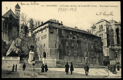 Chambéry. Le château des Ducs de Savoie