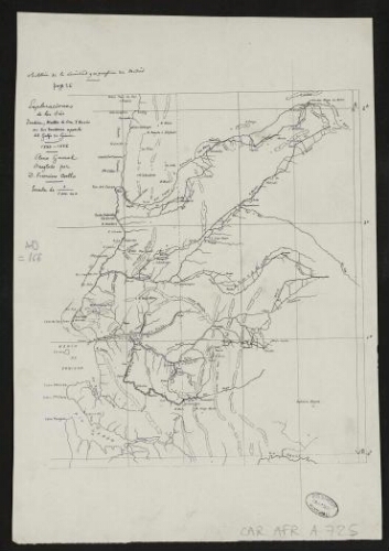 Exploraciones de los Sres Iradier, Montes de Oca y Ossorio en los territorios españoles del golfo de Guinea, 1884-1886