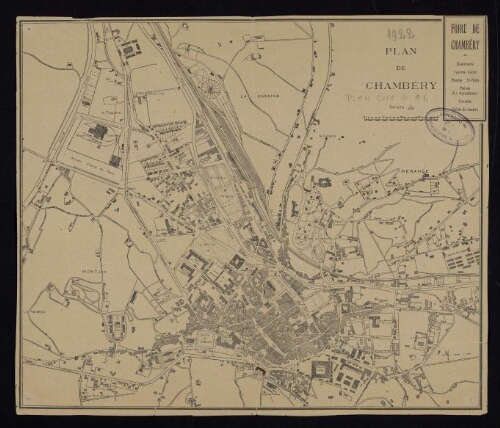 Plan de Chambéry