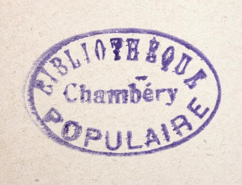 Bibliothèque populaire de Chambéry