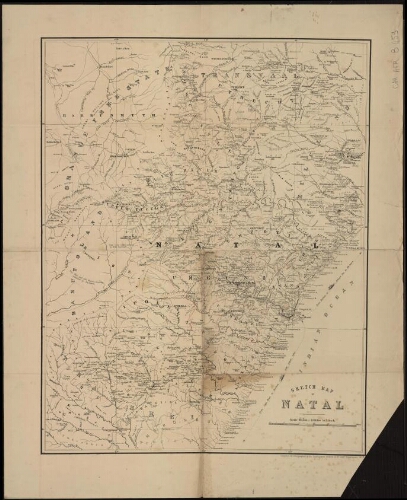 Sketch map of Natal