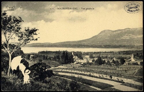 Bourget-du-Lac. Vue générale