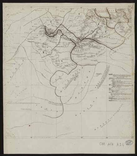 [Carte de la zone située au nord-ouest du lac Victoria]