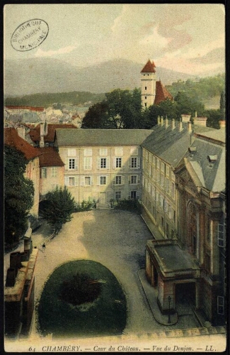 Chambéry. Cour du château