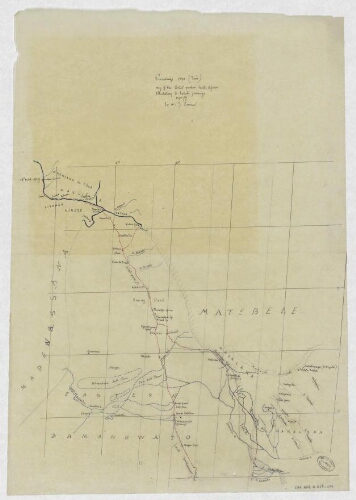 Map of the central portion South-Africa illustrating D. Holub's journeys 1878-79