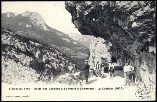 Tunnel du Frou. Route des Echelles à St-Pierre d'Entremont