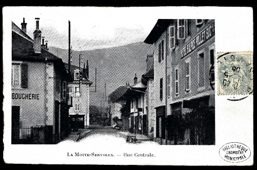 La Motte-Servolex. Rue centrale