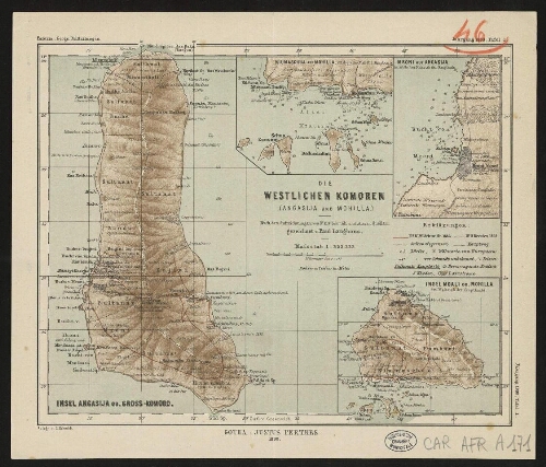 Die Westlichen Komoren, Angasija und Mohilla