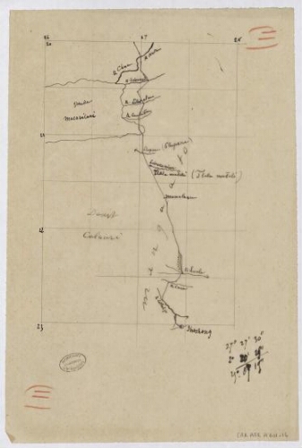 [Itinéraire du major Serpa Pinto de Benguella à Port-Natal]. 11