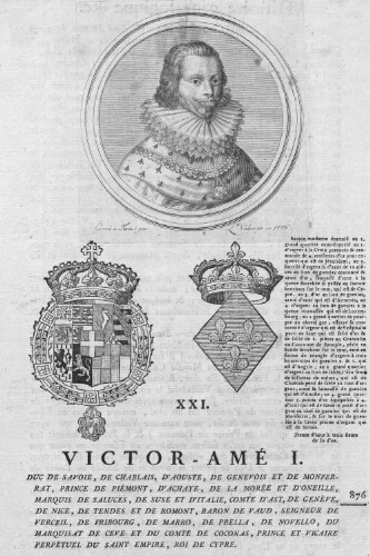 Victor-Amé I, duc de Savoie, de Chablais, d'Aouste, de Genevois et de Monferrat, prince de Piémont